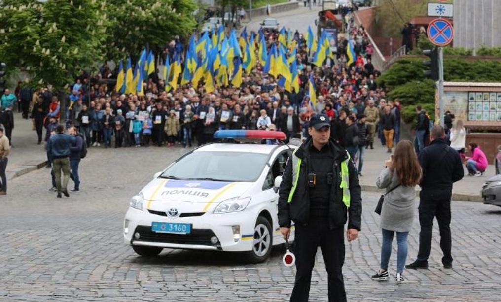 Значительных нарушений правопорядка во время акций в Киеве не зафиксировано