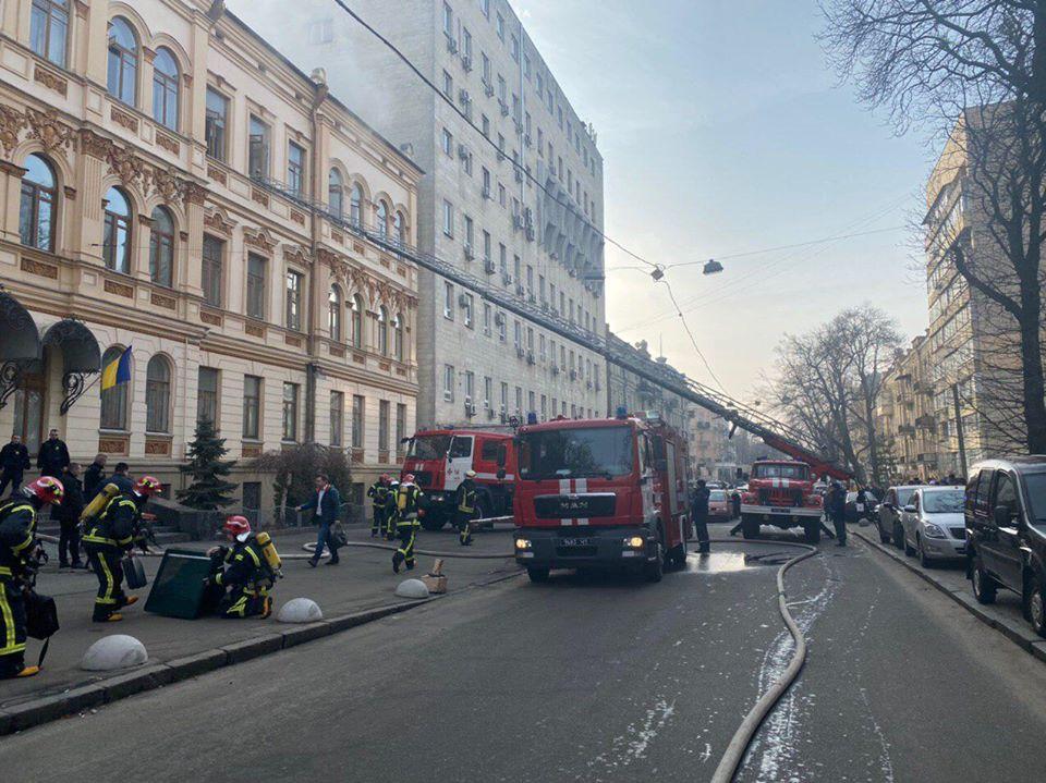 пожар, ГСЧС