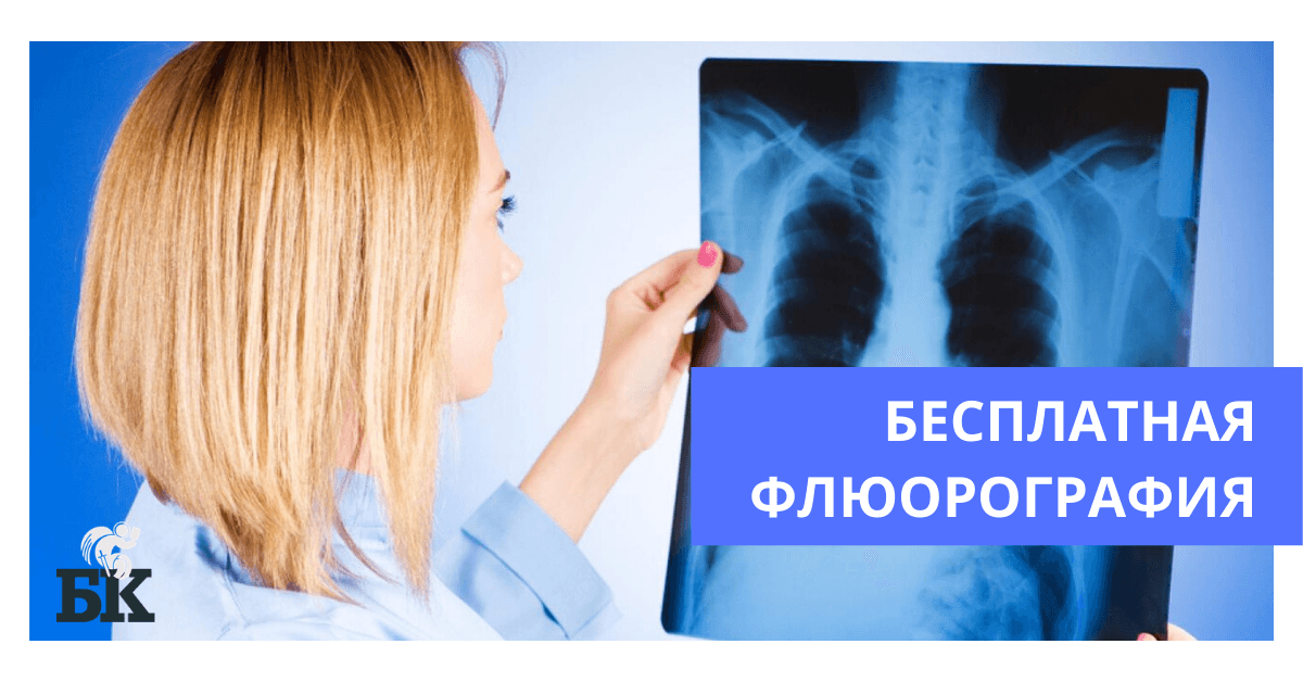 Флюорография бесплатно