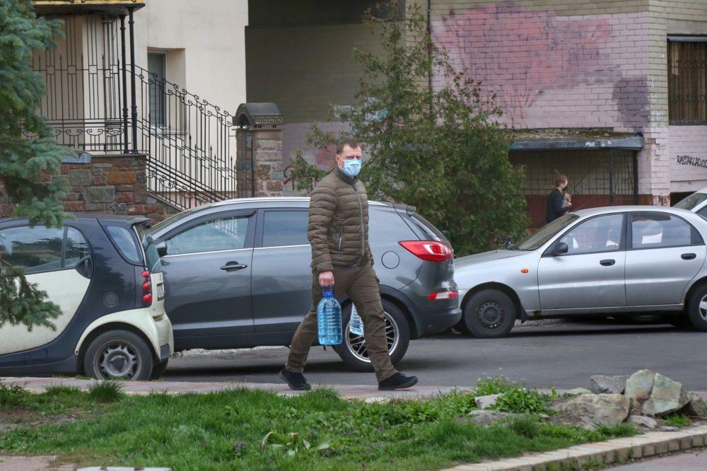 Карантин Киев люди