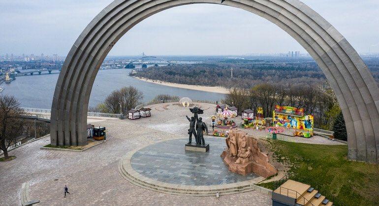 Киев, арка дружбы народов
