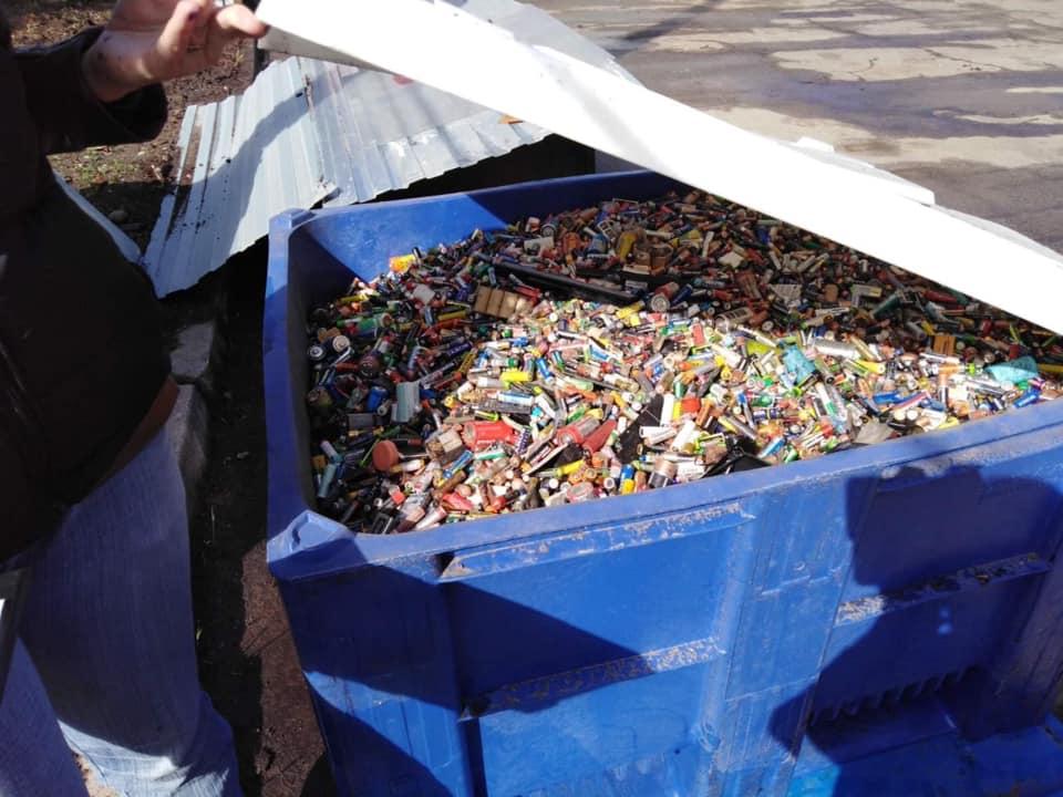 батарейки, утилизація