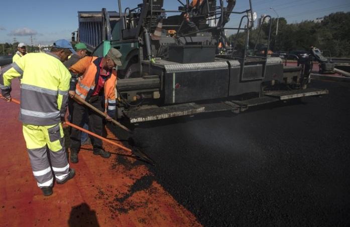 ремонт дороги