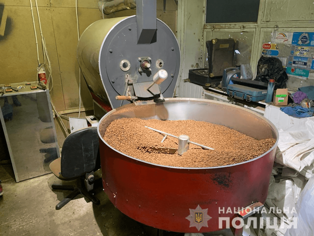 Кави не бажаєте? Поліція вилучила близько 20 тонн фальсифікату