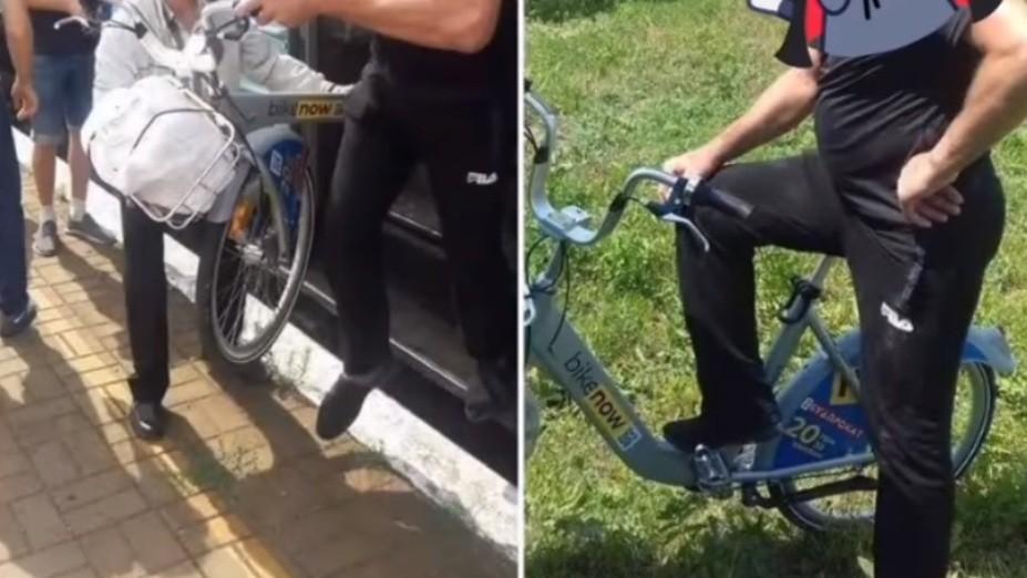 На Видубичах прибрали станції велопрокату BikeNow – причина