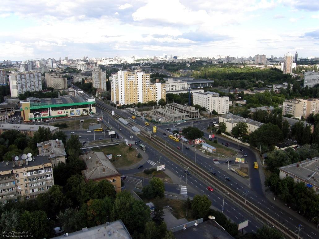 По вулиці Борщагівській перекриватимуть рух – схема об’їзду