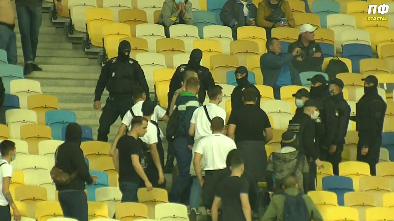 “А нам все по х*ю, ми їб***ті!”. На матчі Динамо ультрас побили мирних вболівальників (ВІДЕО)