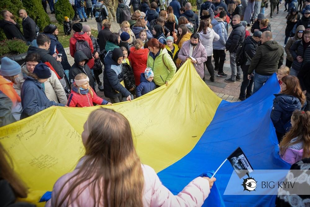 У поліції прозвітували про порушення під час Маршу захисників і захисниць України