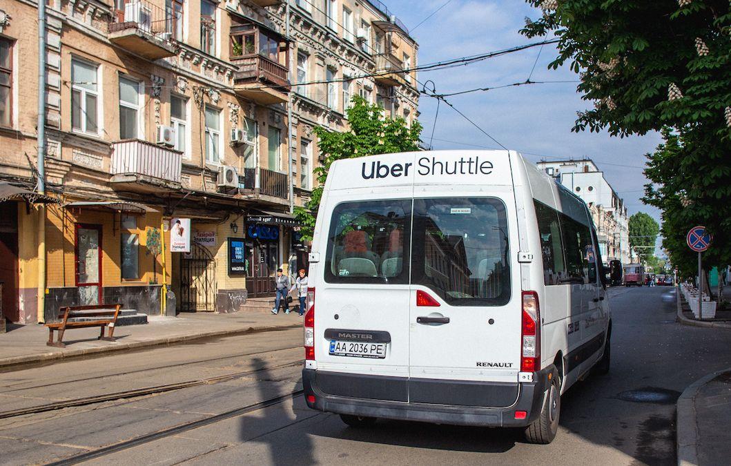 Uber Shuttle припиняє роботу у Києві