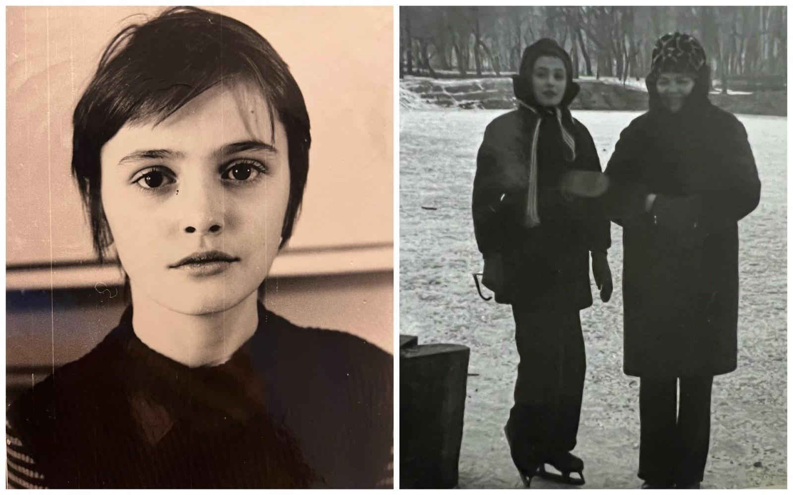 Роксолана-Сумська показала фото дитинства: тато сам заливав каток у дворі