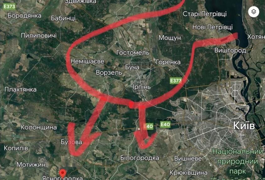 Спроби окупантів прорватися до Києва в Пущі-Водиці провалилися