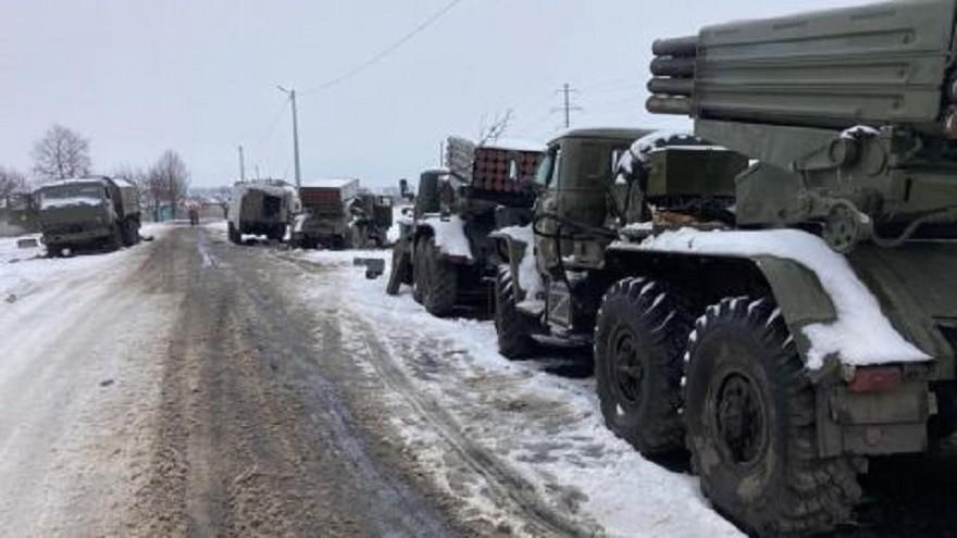 Під Енергодаром стоять 90 одиниць техніки окупанта і «кадирівці»