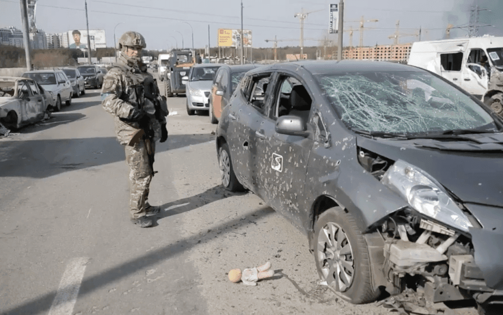 Де власникам шукати автівки, що були покинуті біля мосту через річку Ірпінь