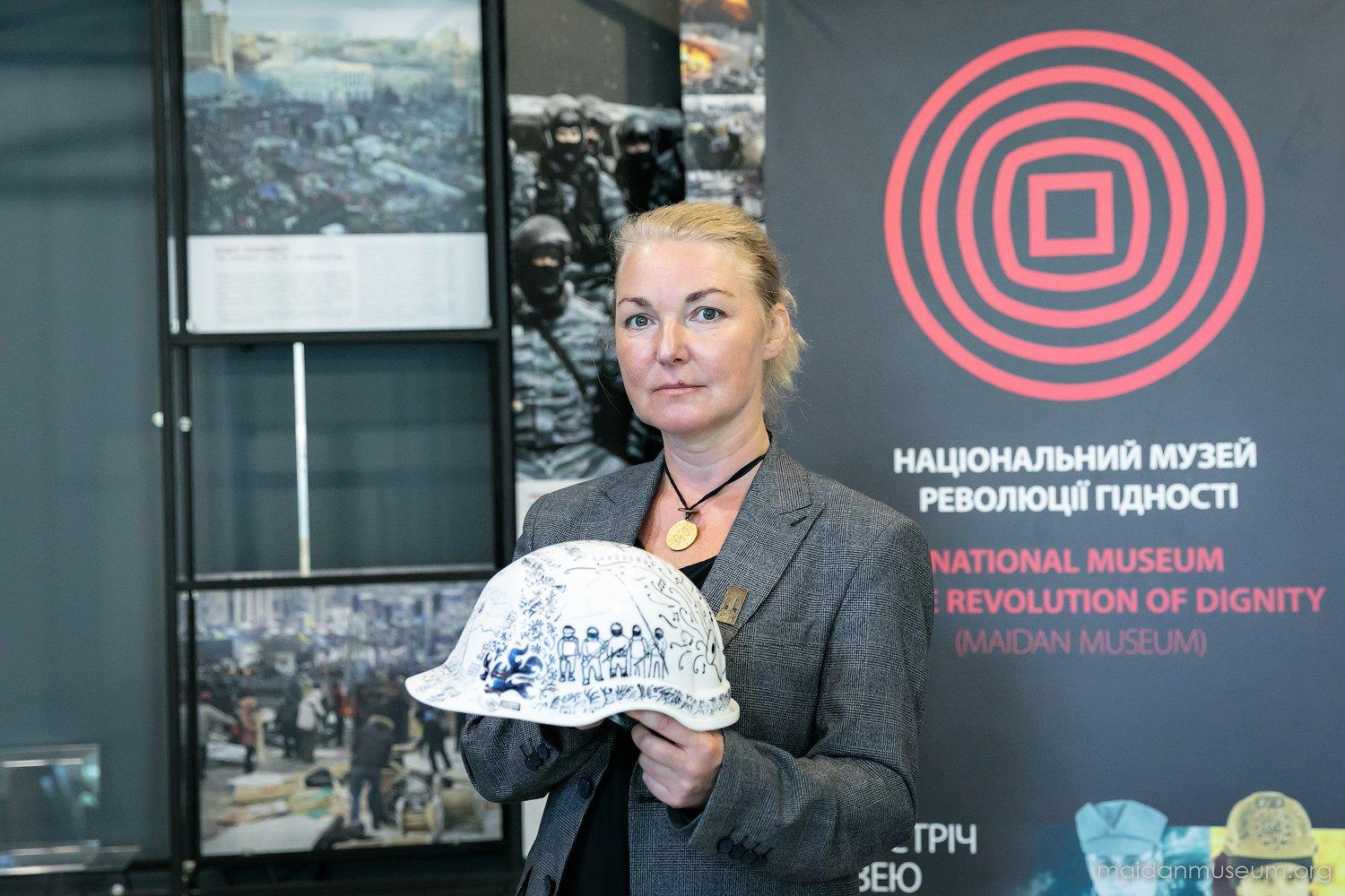 майданівська каска ратушного