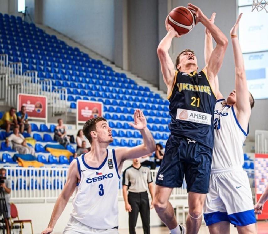 Збірна України U-20 поступилася Чехії та посіла останнє місце на Євробаскеті