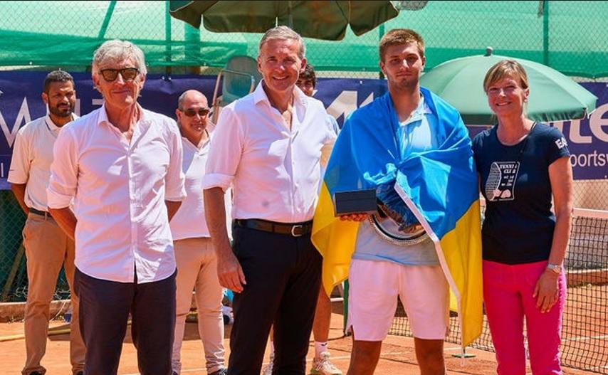Український тенісист Овчаренко виграв свій дебютний одиночний титул ITF