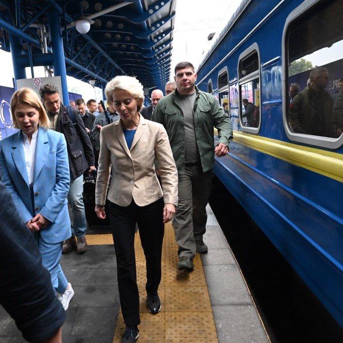 Президентка Єврокомісії Ляєн прибула до Києва – що відомо про плани
