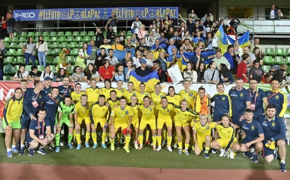 Українські футболістки на третьому місці завершили відбір ЧС-2023