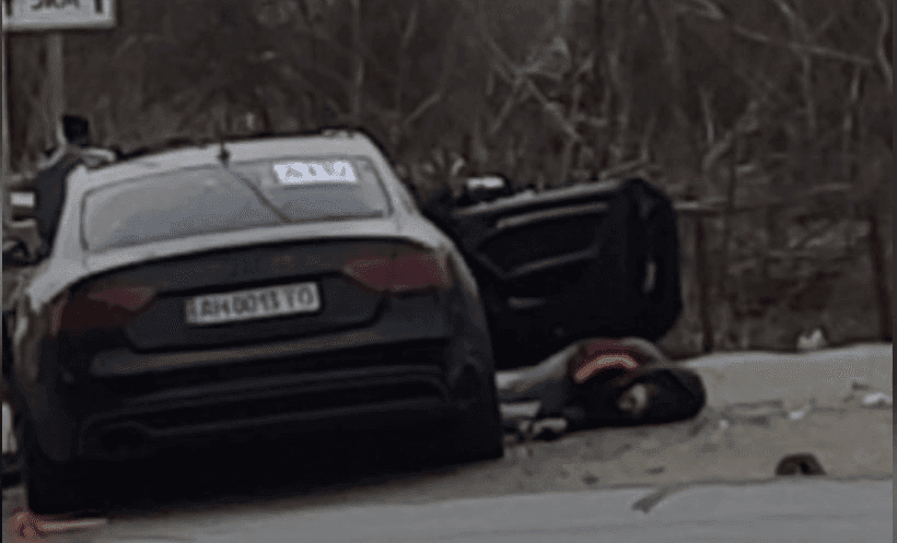 Розшукують свідків розстрілу окупантами цивільної автоколони в Ірпені