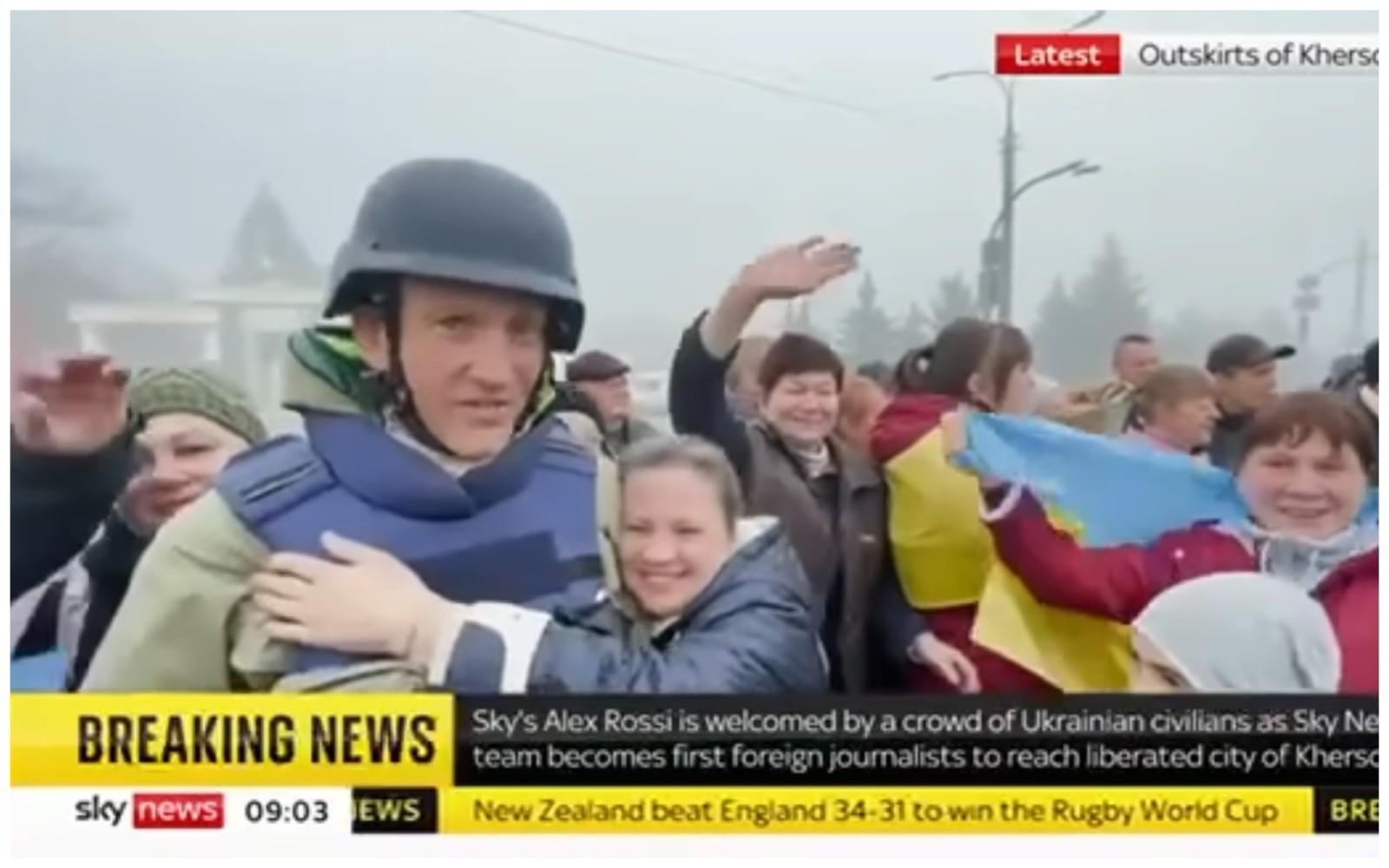 Крім українських журналістів Банкова покарала і міжнародних за фото та відео з Херсону без Зеленського – Бутусов
