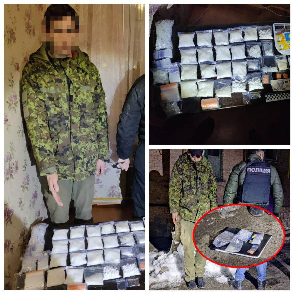 ​​У столиці затримали закладчика з партією «товару» на 1 млн гривень