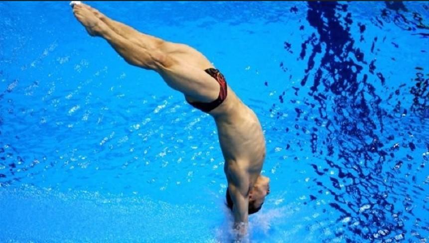 Середа став чемпіоном України зі стрибків у воду