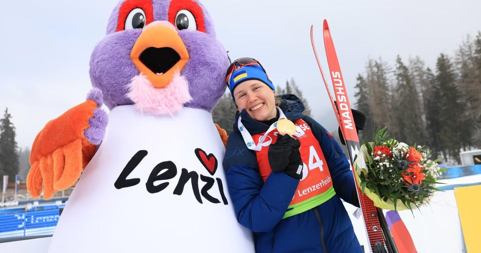 Українка Анастасія Меркушина стала чемпіонкою Європи з біатлону