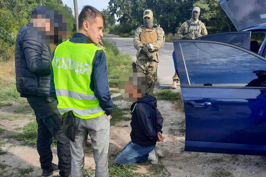 Столичні поліцейські викрили коригувальника ворожого вогню