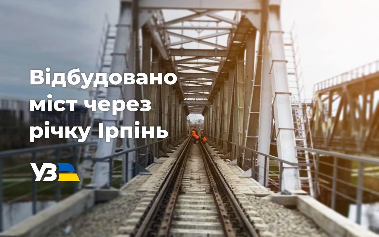 В Ірпені завершили капітальне відновлення мосту через однойменну річку