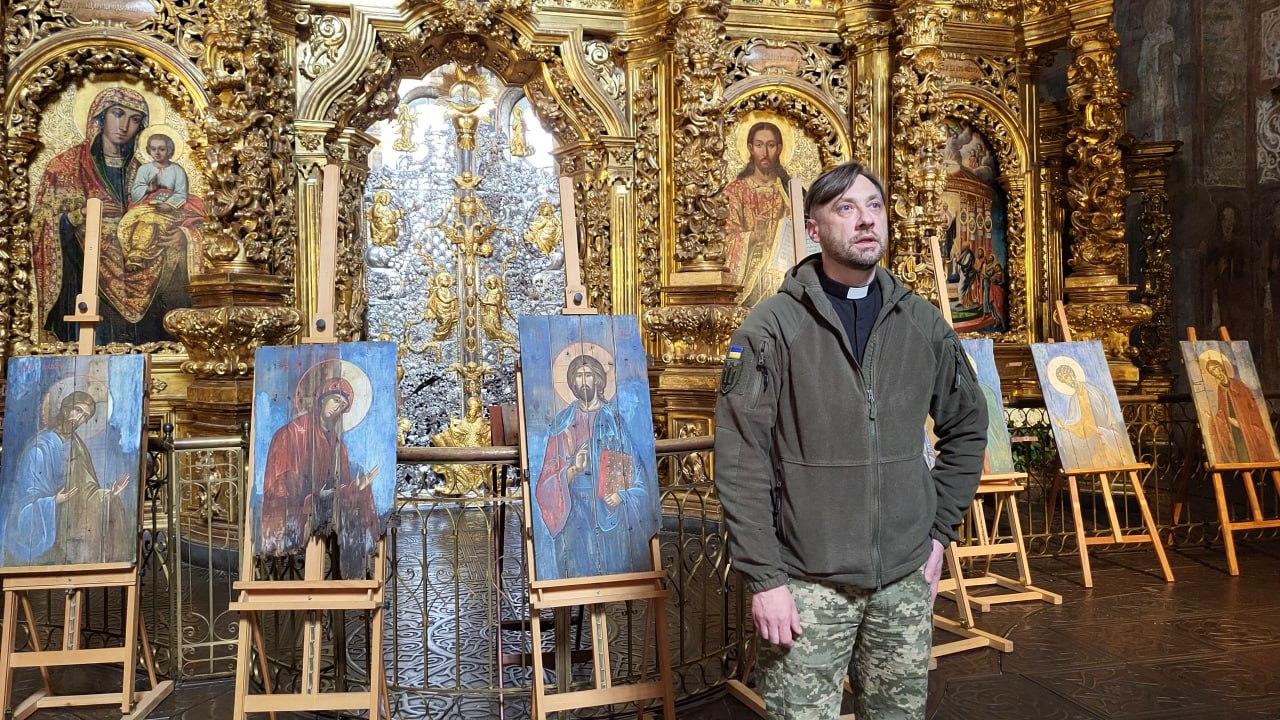 У Софійському соборі у Києві відкрили унікальну виставку ікон
