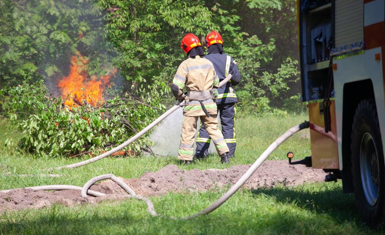 Необережне поводження з вогнем та підпали спричинили десятки пожеж в екосистемах Києва