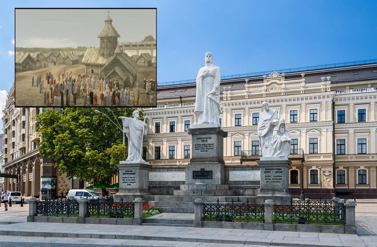 Київ від початків. Княгиня Ольга закопала живцем сватів від ворога та помстилася за чоловіка