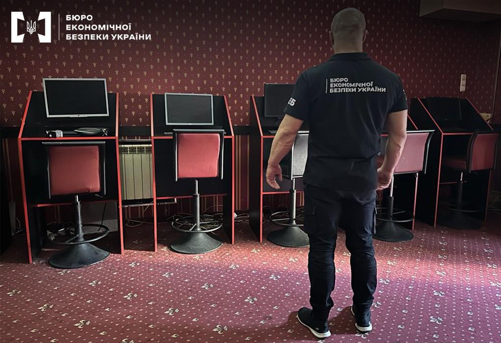 БЕБ викрив діяльність шести незаконних гральних закладів у передмісті