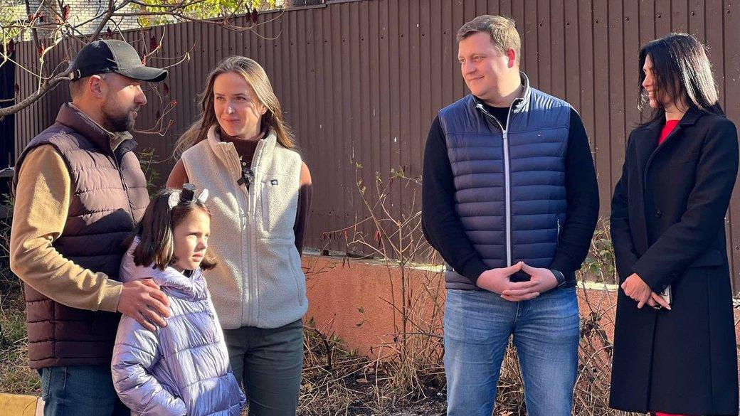 Еліна Світоліна перевірила процес відбудови Ірпеня