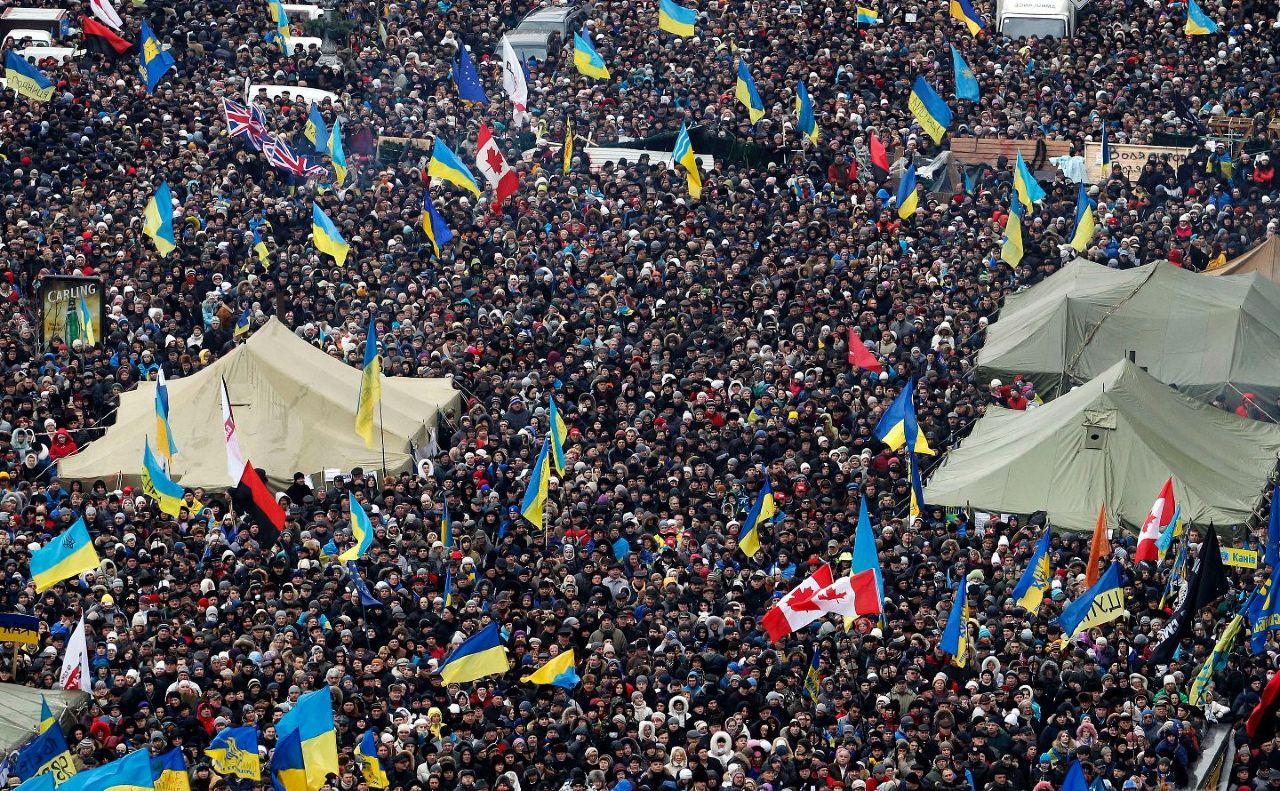 На трьох поверхах Українського Дому розгорнуть виставку до 10-ї річниці Революції Гідності