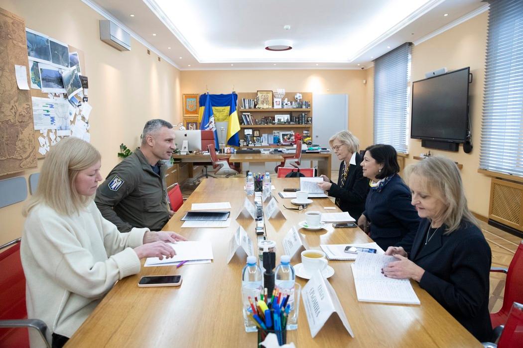 Віталій Кличко зустрівся з делегацією ЄБРР та обговорив подальшу співпрацю