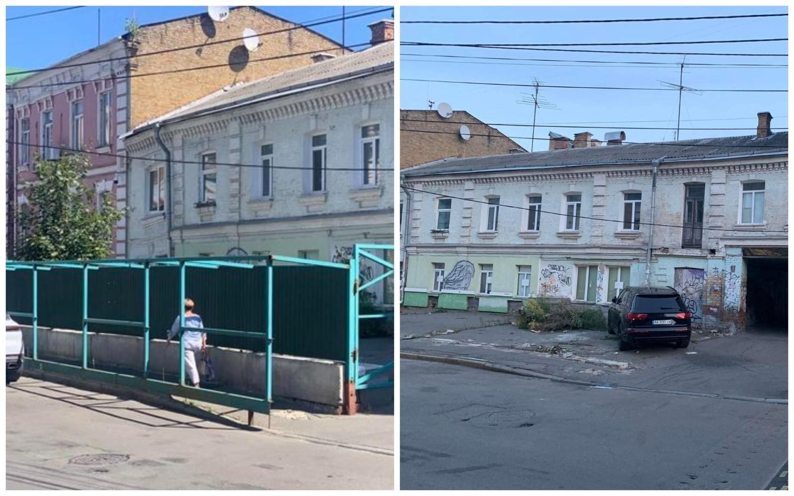 Біля Садиби Солтанова зник потворний будівельний паркан