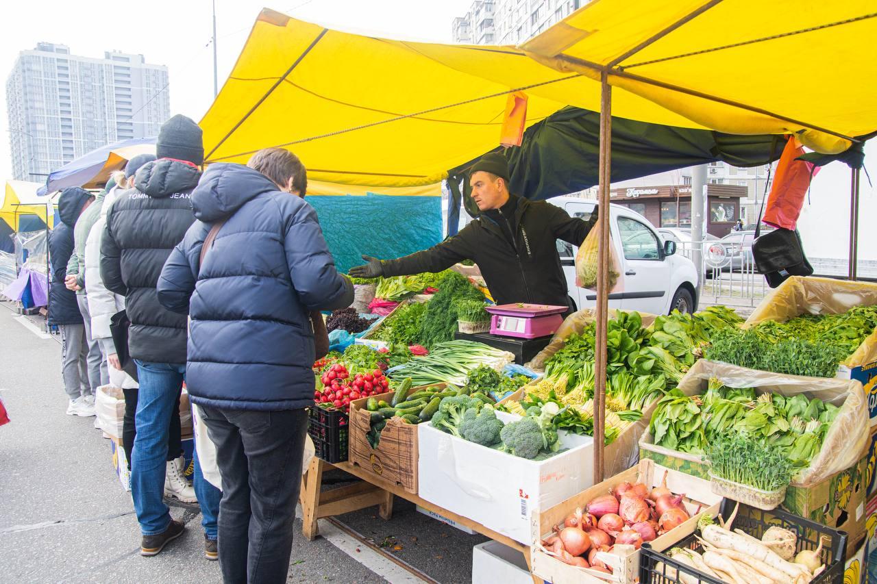 Продуктові ярмарки в Києві: графік на тиждень