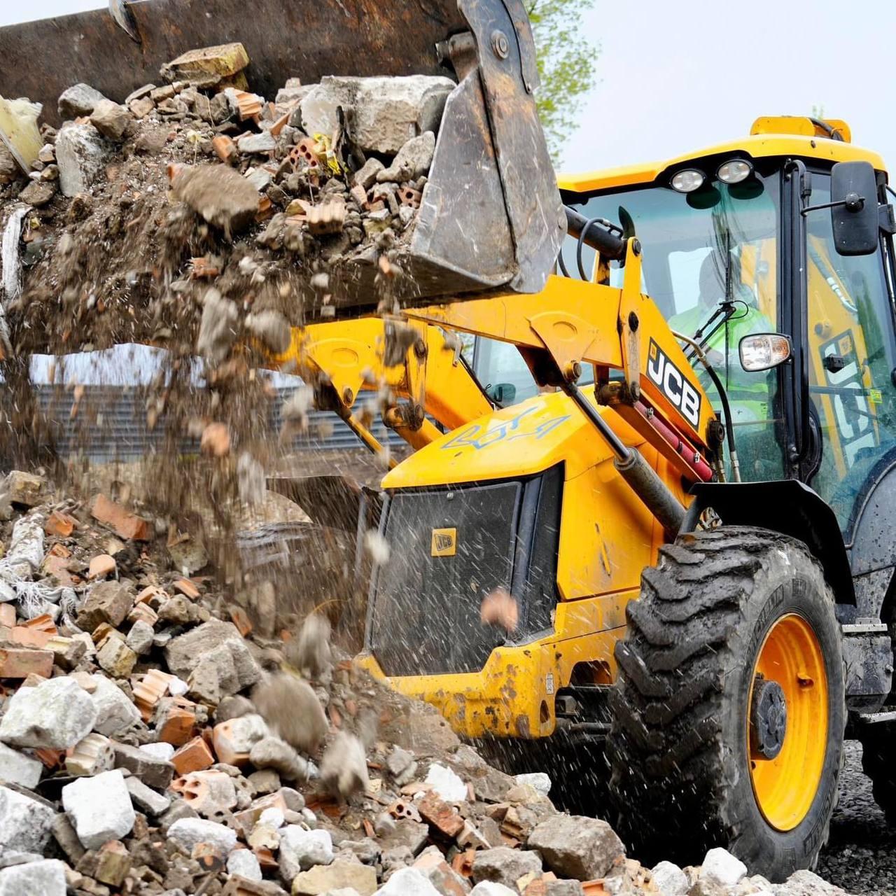 У Бучі відкрили станцію з переробки будівельних відходів