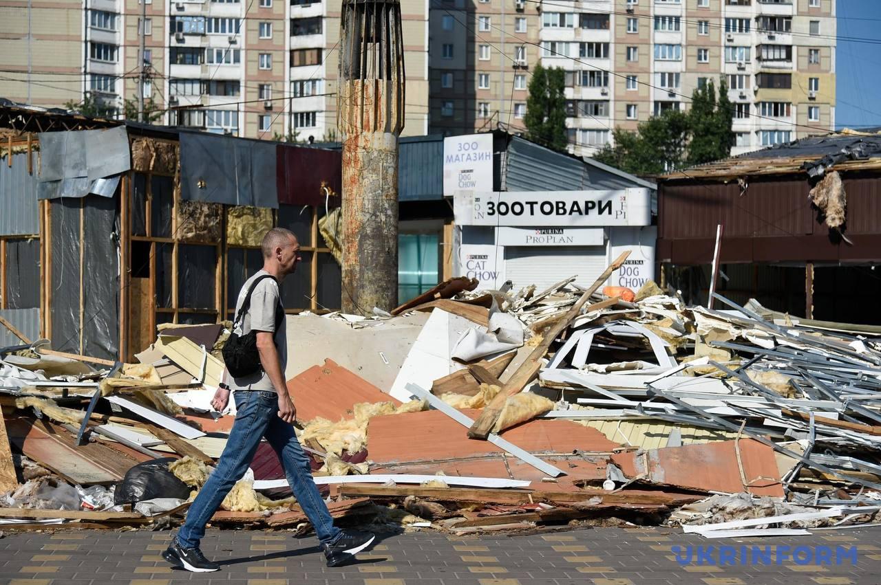 У Києві за місяць демонтували три сотні МАФів та кіосків – де найбільше