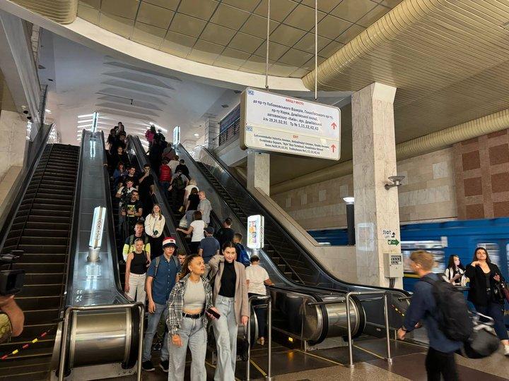 Відновленим тунелем метро “Деміївська” – “Либідська” поїзди рухаються з мінімальною швидкістю