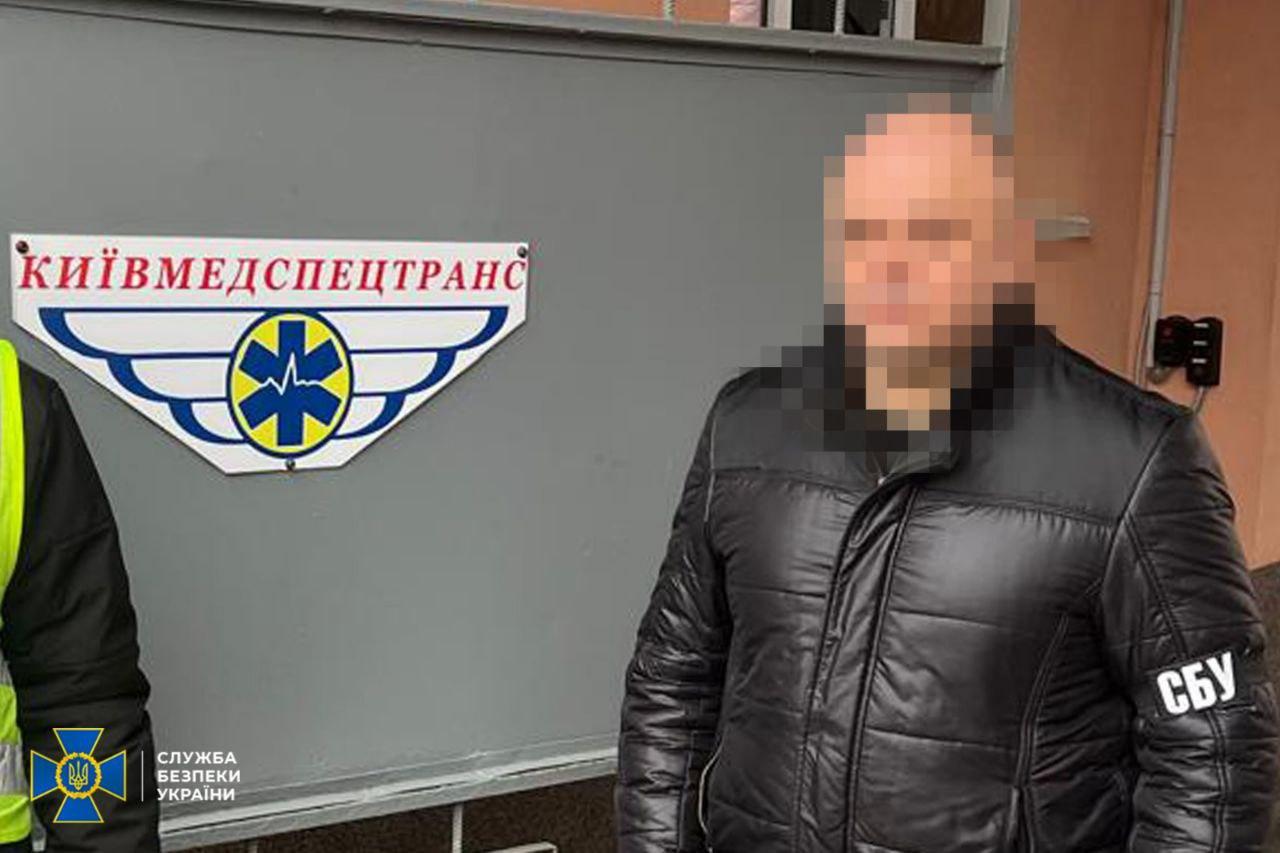 Посадовця КМДА викрито на розкраданні понад 6 млн грн, призначених для карет швидкої допомоги