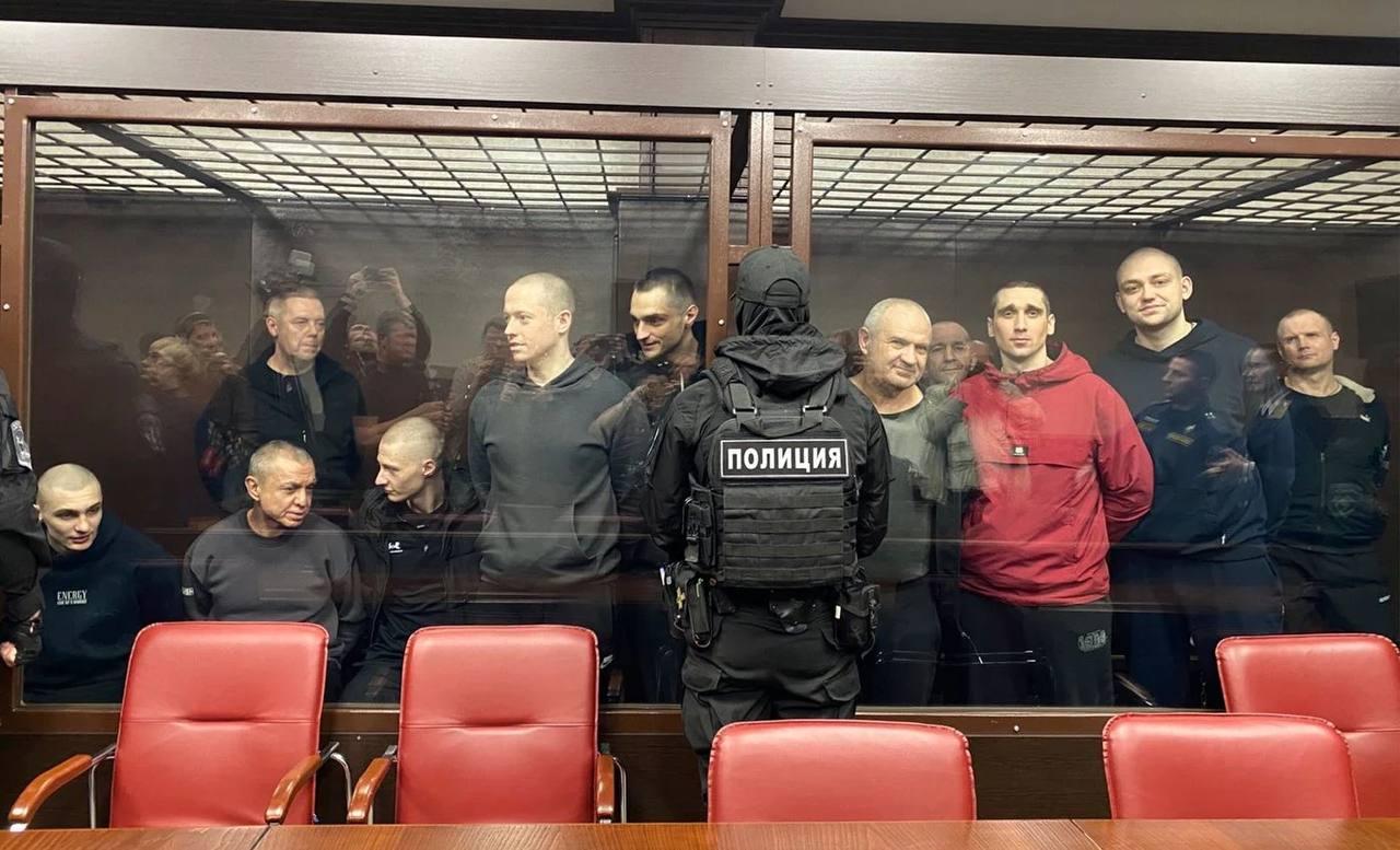 У росії 23 азовців засудили до довгих термінів увʼязнення