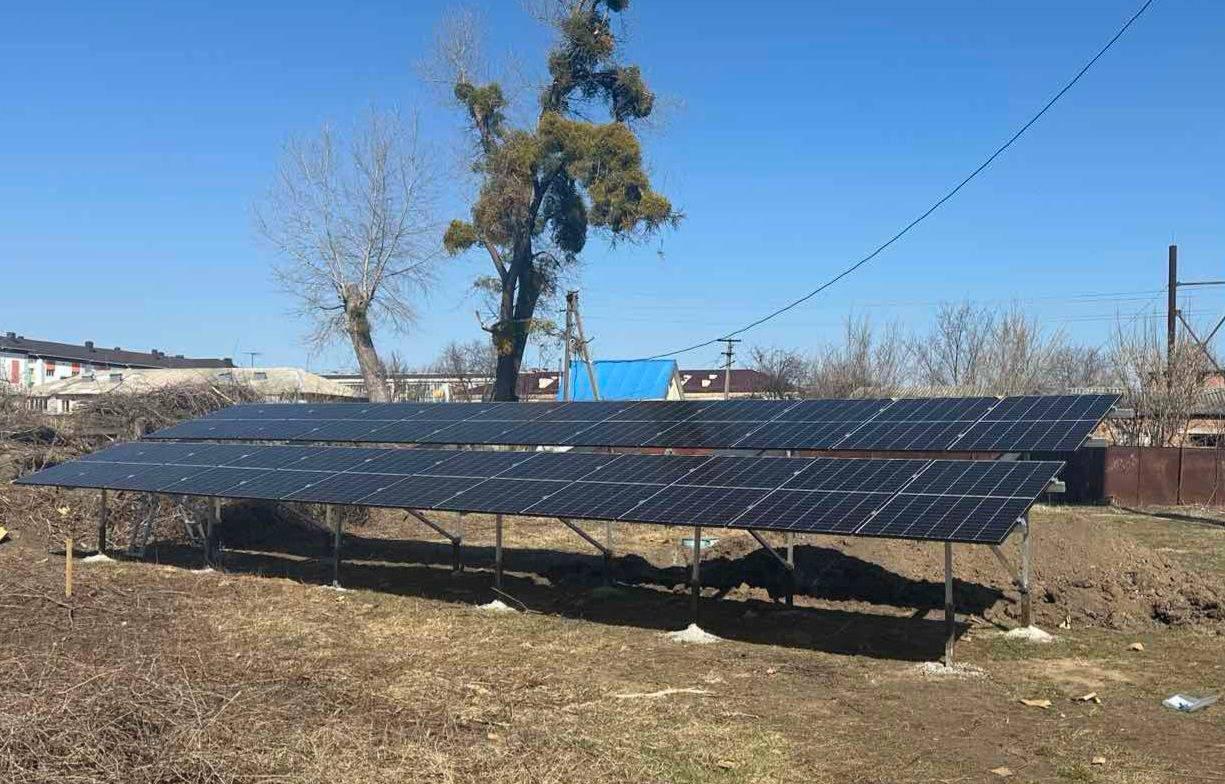 Німецьке місто-побратим подарувало Макарову сонячну електростанцію для свердловини