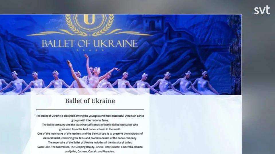 Російський балет гастролював у Швеції під виглядом українського