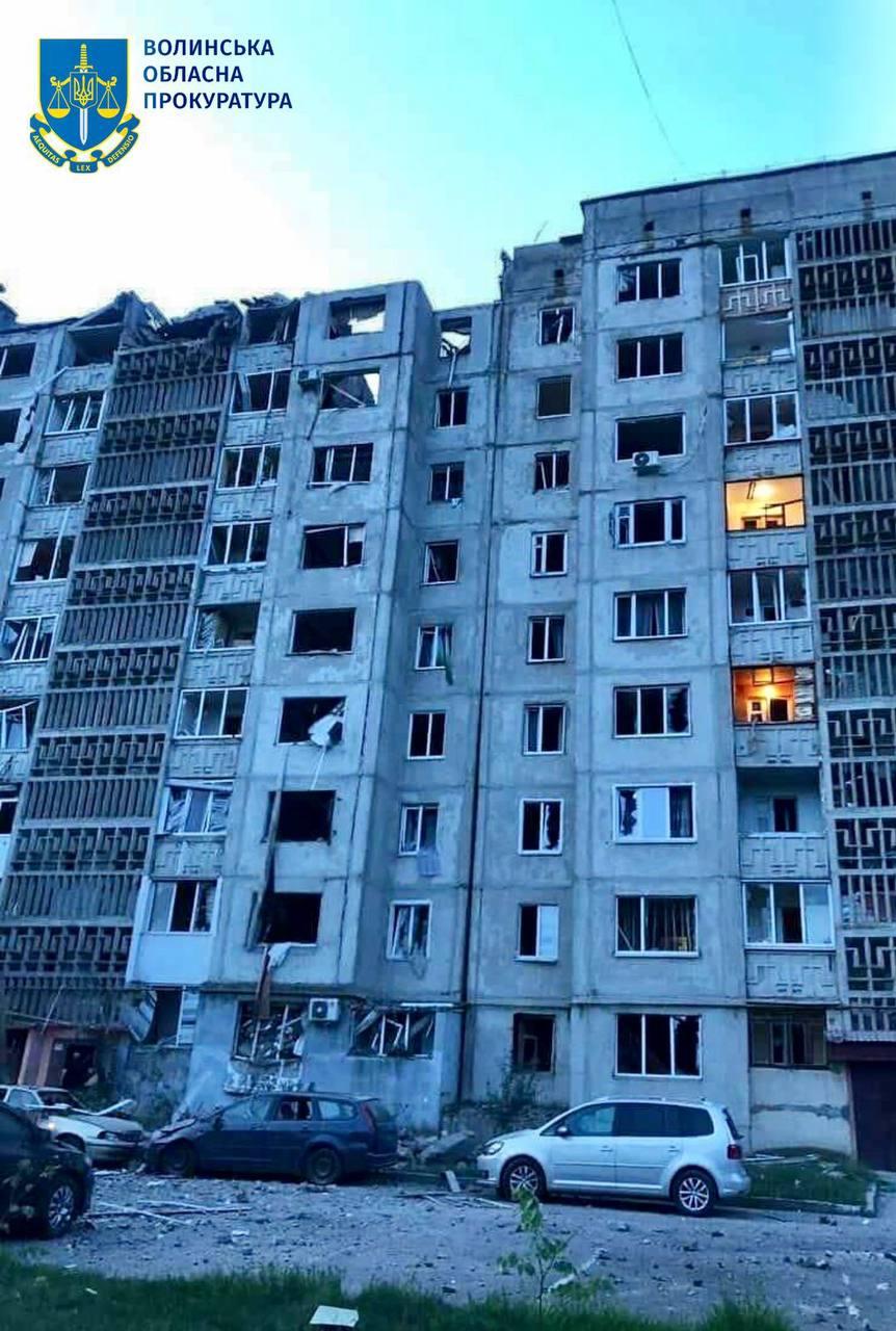 Кількість постраждалих у Луцьку зросла до 15 осіб після російської атаки