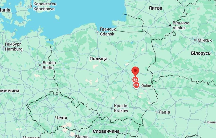 У Польщі впав і вибухнув невідомий об’єкт: влада не виключає саботаж