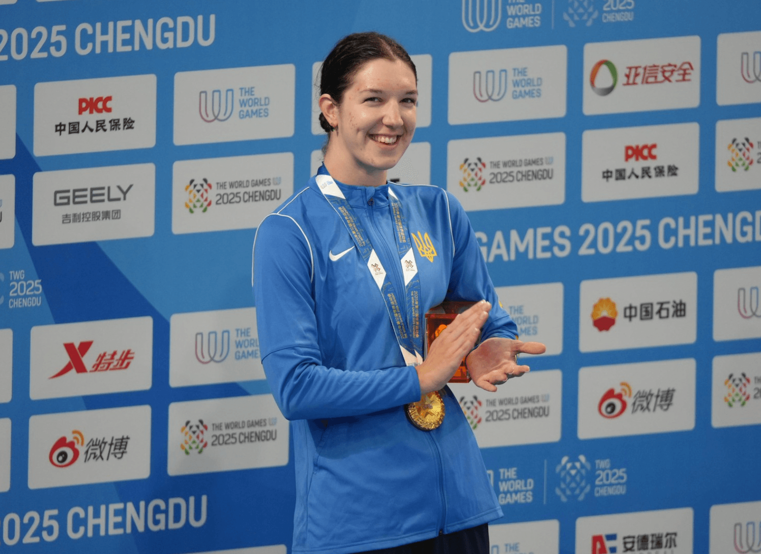 Українка Софія Гречко виборола золото на Всесвітніх іграх-2025