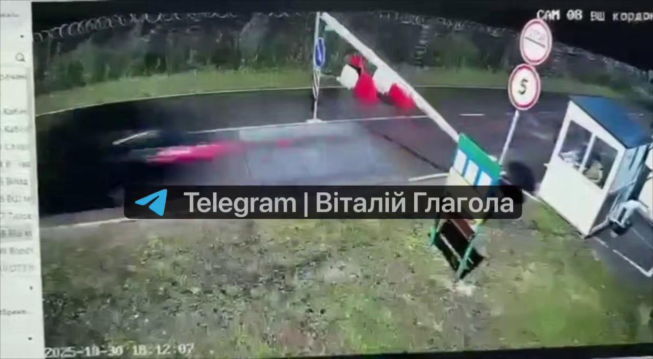 На Закарпатті чоловік на Toyota прорвав кордон і втік до Угорщини