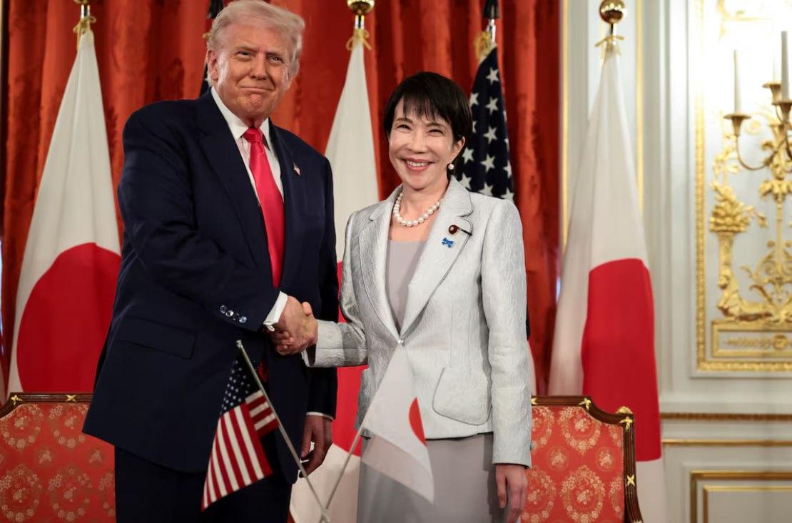 Прем’єр-міністерка Японії відмовила Трампу у вимозі припинити імпорт російського газу